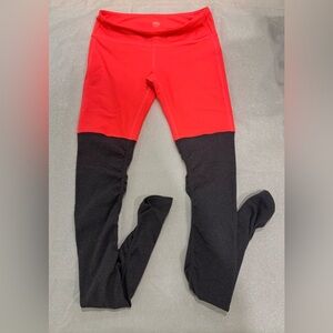 ALO Yoga Pink and Grey Leggings Rare